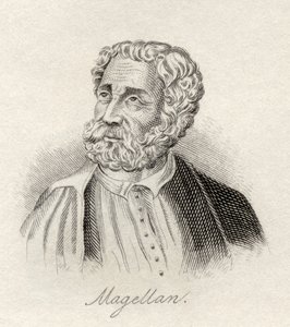 Ferdinand Magellan，来自&39;Crabb&39;s Historical Dictionary&39;，于1825年出版 作者 英语学校