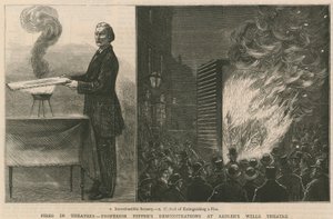 剧院火灾：萨德勒斯威尔斯剧院的Peppers教授演示 作者 英语学校