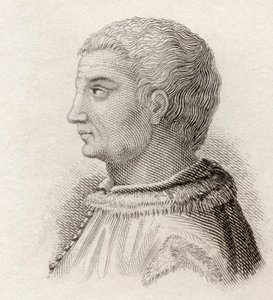 Flavio Biondo，来自&39;Crabb&39;s Historical Dictionary&39;，1825年出版（版画） 作者 英语学校
