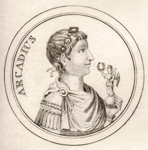 Flavius Arcadius，来自&39;Crabb&39;s Historical Dictionary&39;，于1825年出版 作者 英语学校