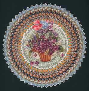 从老香烟箱子做的花 作者 英语学校
