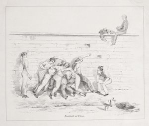 伊顿足球（bw litho） 作者 英语学校