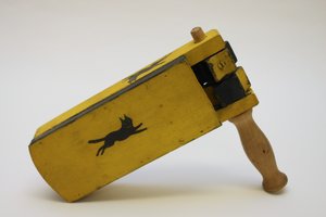 足球拨浪鼓（木头）