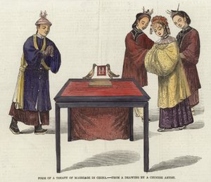 中国婚姻条约的形式 作者 英语学校