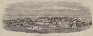 Fort Moultrie, Charleston in the Distance (engraving) 作者 英语学校
