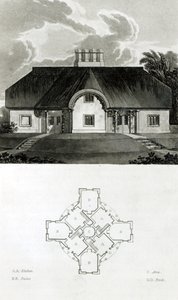 四个小屋，1818年 作者 英语学校
