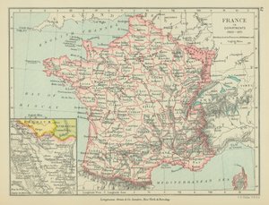 法国各省（彩色印刷版） 作者 英语学校