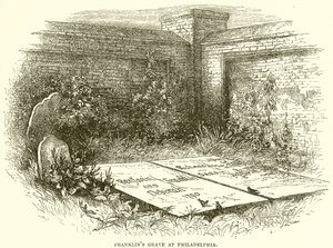 Franklins Grave在费城 作者 英语学校