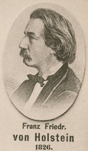 Franz Friedrich von Holstein（凹版印刷） 作者 英语学校