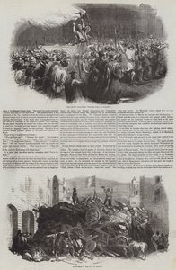 1848 年法国大革命（版画） 作者 英语学校