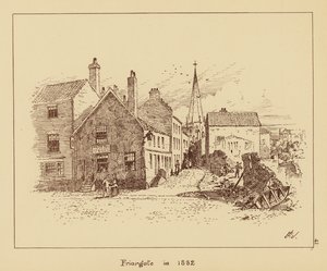 1882年的弗里亚盖特（石版画） 作者 英语学校