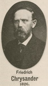 Friedrich Chrysander（雕刻） 作者 英语学校