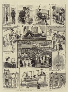 乘坐运输船从百慕大到海角（雕刻） 作者 英语学校