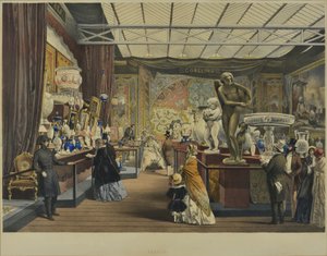 摘自1854年法国出版的“狄金森1851年大展览的综合图片” 作者 英语学校