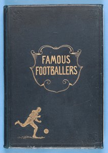 着名足球运动员的封面1895-1896 作者 英语学校