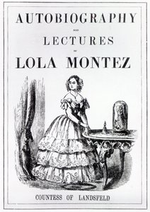 Landsfeld伯爵夫人Lola Montez自传和讲座的主题 作者 英语学校