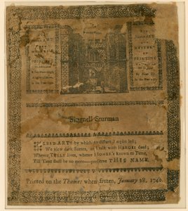 1740年冰霜博览会。纪念品 作者 英语学校