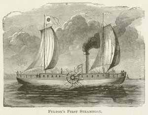Fultons First Steamboat 作者 英语学校