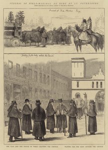 Funeral of Field-Marshal de Berg at St Petersburg (engraving) 作者 英语学校