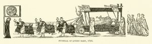 Funeral of Queen Mary 作者 英语学校