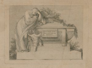 约翰瓦雷诺兹爵士的丧葬票，1792年3月3日 作者 英语学校