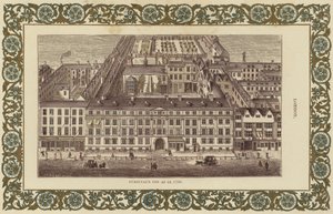 Furnivals Inn酒店于1750年（彩色雕刻） 作者 英语学校