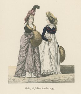 时尚画廊，伦敦，1795年 作者 英语学校