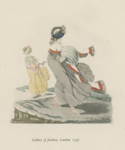 时尚画廊，伦敦，1797年 作者 英语学校