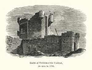 Gate of Tynemouth Castle, as seen in 1783 (engraving) 作者 英语学校
