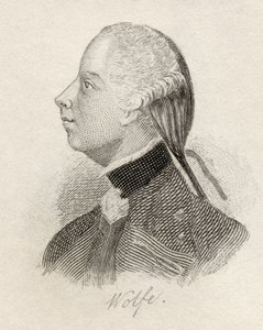 詹姆斯沃尔夫将军，来自&39;Crabb&39;s Historical Dictionary&39;，1825年出版 作者 英语学校
