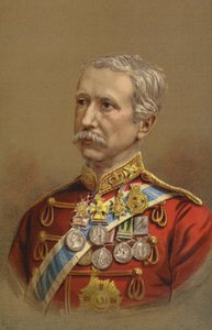 沃尔斯利勋爵，GCB (chromolitho) 作者 英语学校