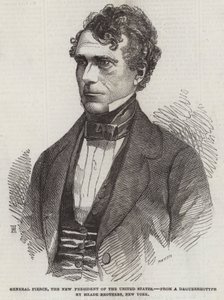 General Pierce, the New President of the United States (engraving) 作者 英语学校
