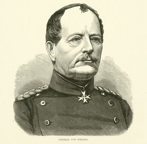 Von Werder将军，1870年9月 作者 英语学校