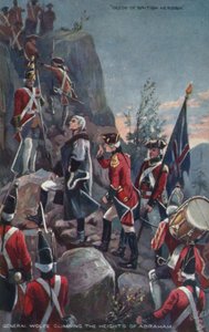 1759年，沃尔夫将军攀登魁北克亚伯拉罕的高地 作者 英语学校