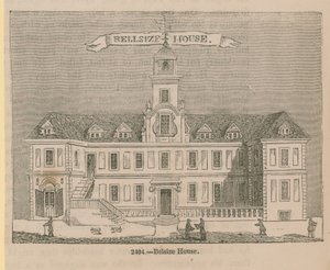 Belsize House的全景 作者 英语学校