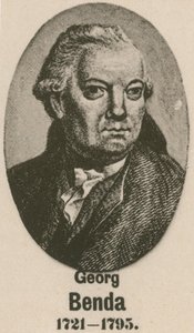 Georg Benda（凹版印刷） 作者 英语学校