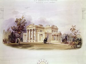 伦敦摄政公园的George B. Greenoughs别墅 作者 英语学校