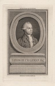 乔治科尔曼，1785年 作者 英语学校