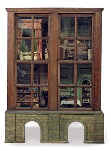 乔治二世（George II）粒状四室“婴儿”房屋，约建于1750年（木材，玻璃和混合媒体） 作者 英语学校