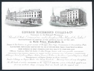 交易卡George Richmond Collis＆Co 作者 英语学校