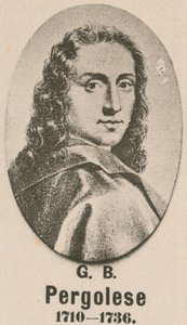 Giovanni Battista Pergolesi（凹版印刷） 作者 英语学校