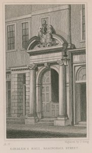 Girdlers Hall，Basinghall Street，伦敦 作者 英语学校