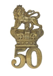 Glengarry 徽章，c.1874-81（黄铜） 作者 英语学校