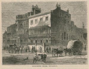 Gloucester House，皮卡迪利，伦敦 作者 英语学校