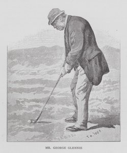 高尔夫：乔治·格伦尼先生（石版画） 作者 英语学校