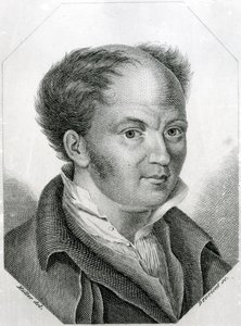 戈特弗里德-韦伯（1779-1839）（雕刻）。 作者 英语学校