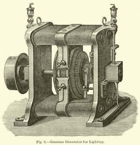 用于照明的Gramme Generator 作者 英语学校