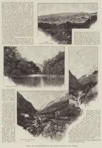 格拉斯及其街区，戛纳附近的女王官邸（版画） 作者 英语学校
