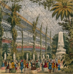 伟大的展览，1851年，水晶花园波尔卡 作者 英语学校