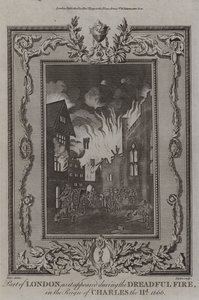 伦敦大火，1666年 作者 英语学校